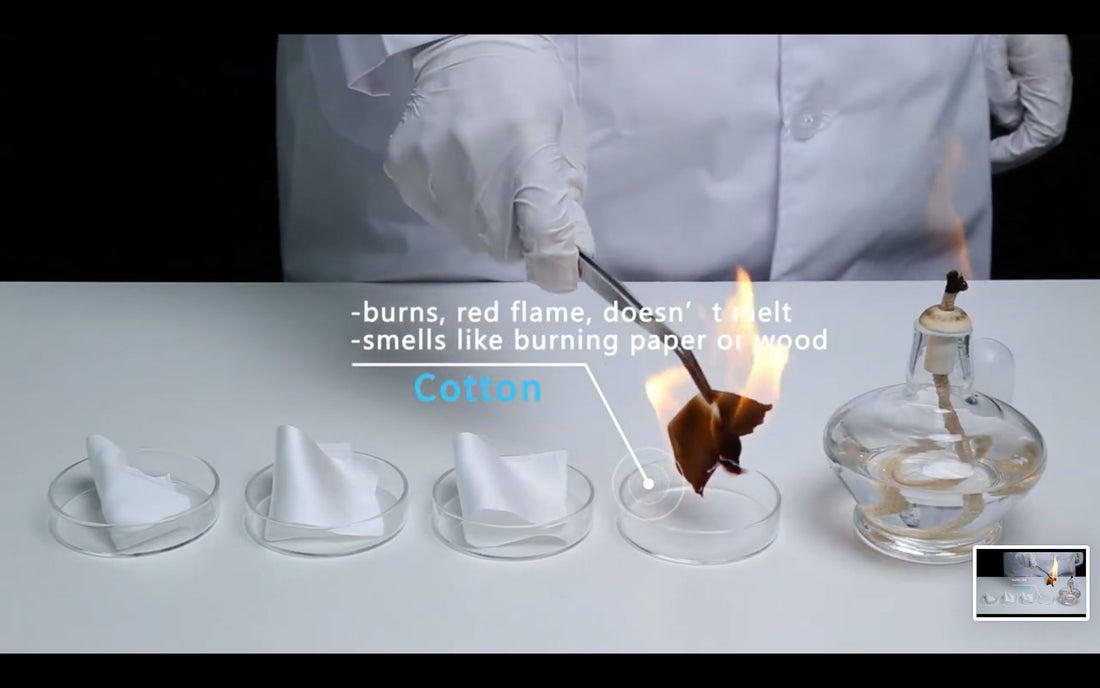 Distinguishing Between Cotton and Polyester in Turkish Towels