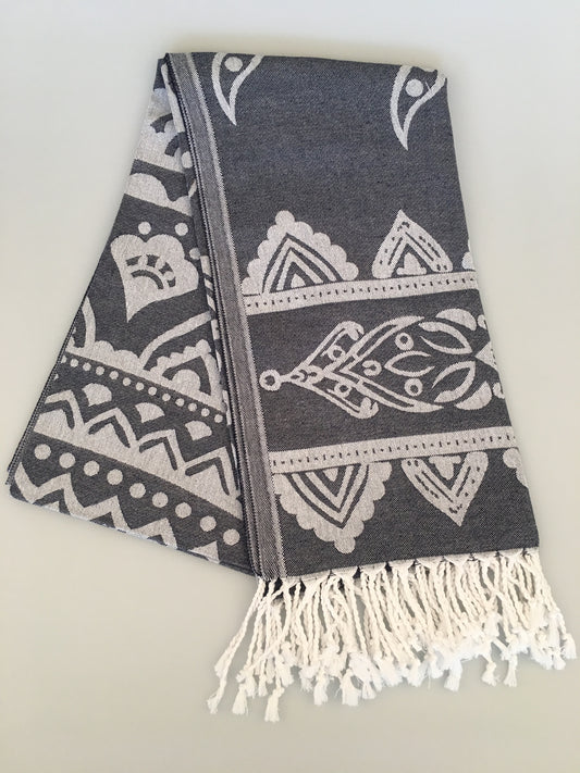 300pcs/LOT Priene Turkish Towel Jacquard Peshtemal (300g / 400g) - Wholesale Price