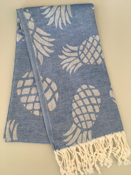 300pcs/LOT Side Pineapple Turkish Towel Jacquard Peshtemal (300g / 400g) - Wholesale Price