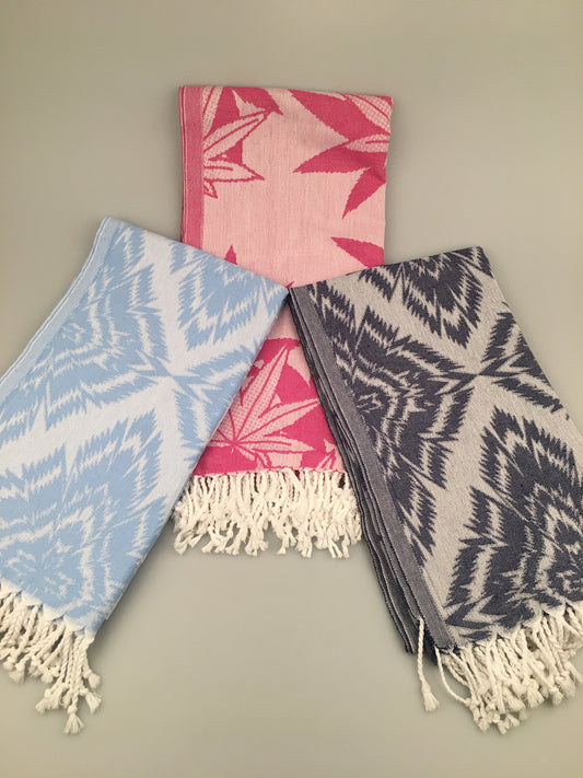 300pcs/LOT Larisa Turkish Towel Jacquard Peshtemal (300g / 400g) - Wholesale Price