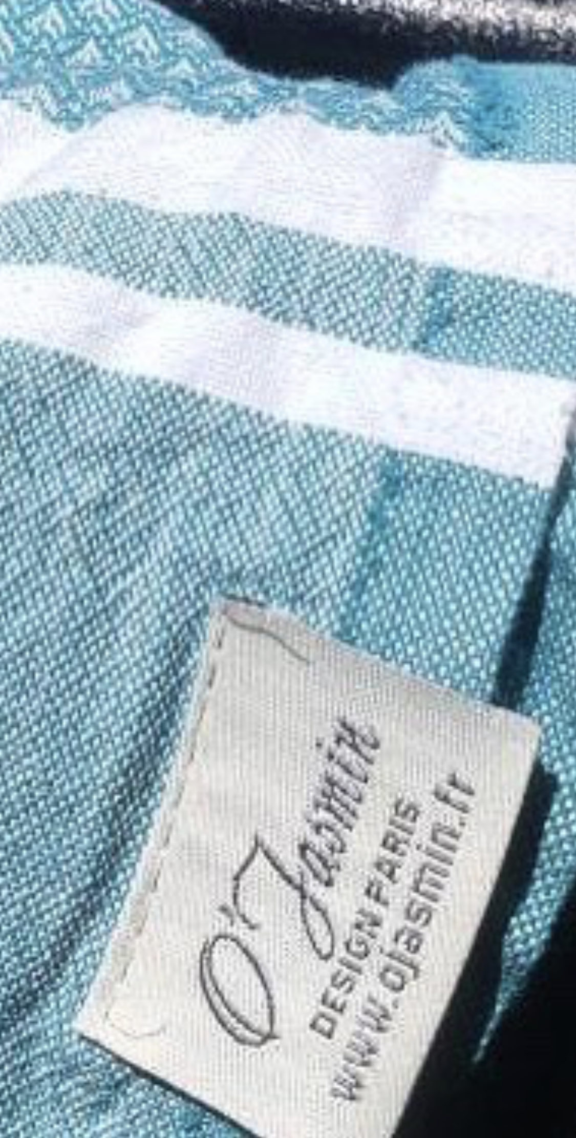 1000 pcs - COTTON LABEL: Custom design printed label production order