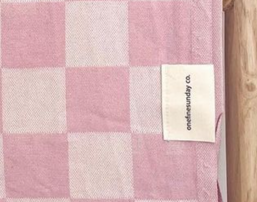 1000 pcs - COTTON LABEL: Custom design printed label production order