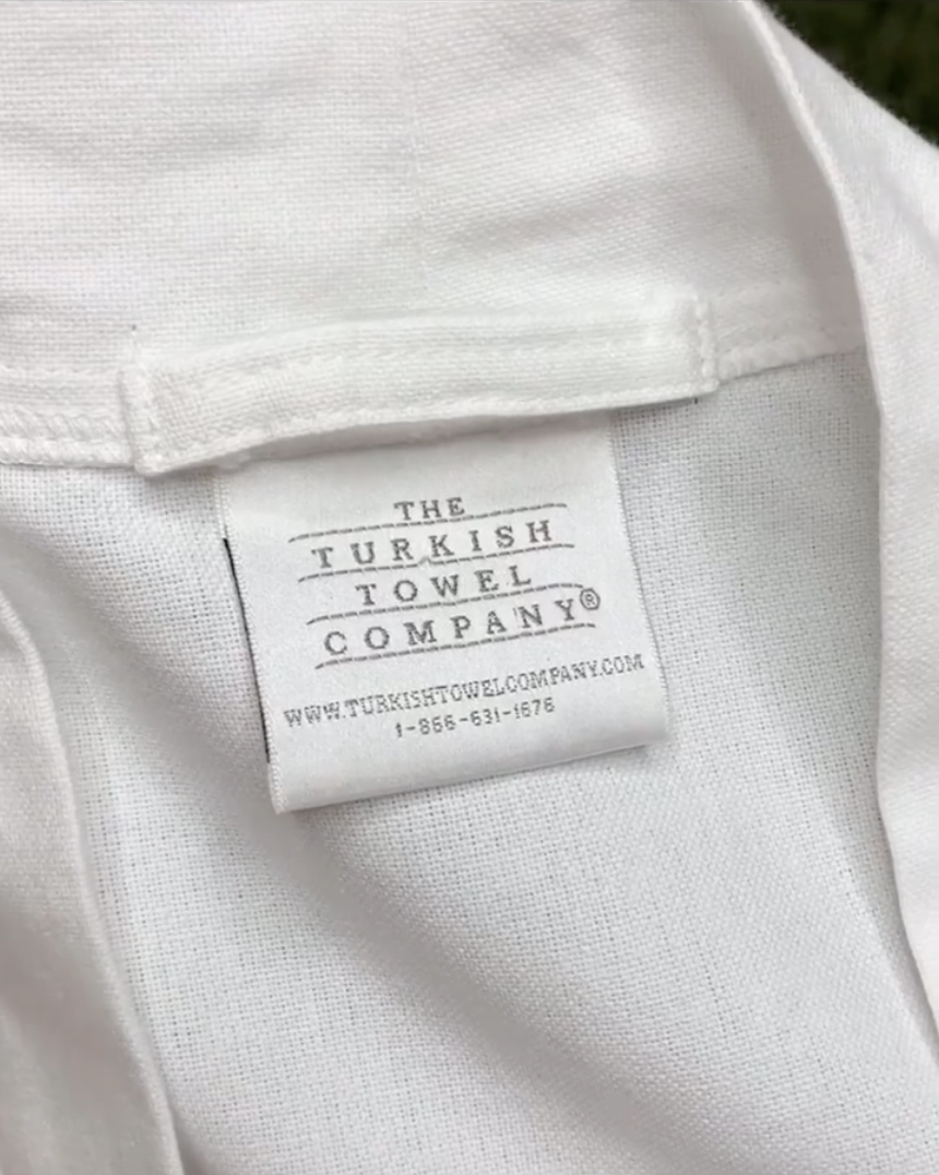 1000 pcs - COTTON LABEL: Custom design printed label production order