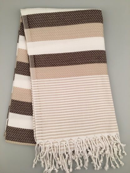 200pcs/LOT Hierapolis Pamukkale Turkish Towel Beach Peshtemal (360g) - Wholesale Price